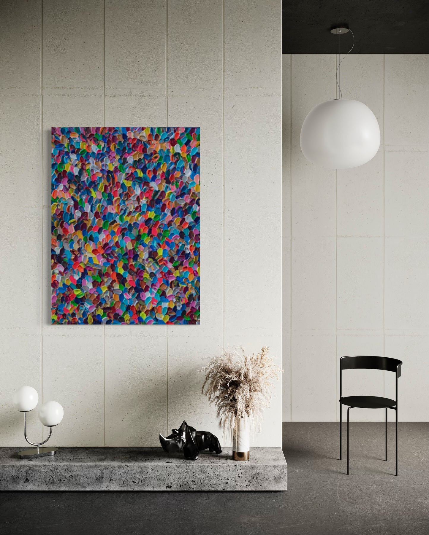 AUCTIONED - Color Rave 30”x40”