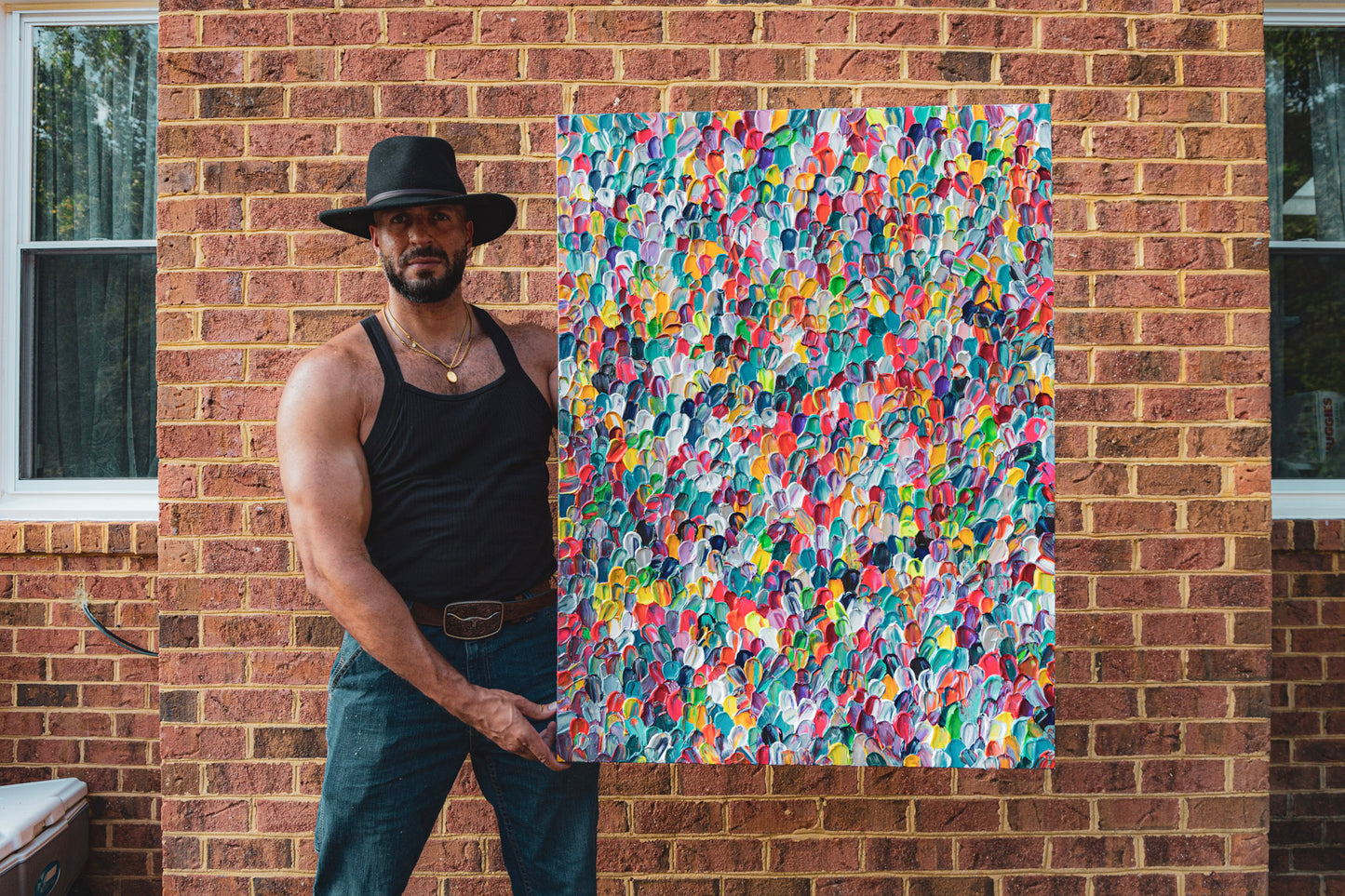 AUCTIONED - Color Rave 30”x40”