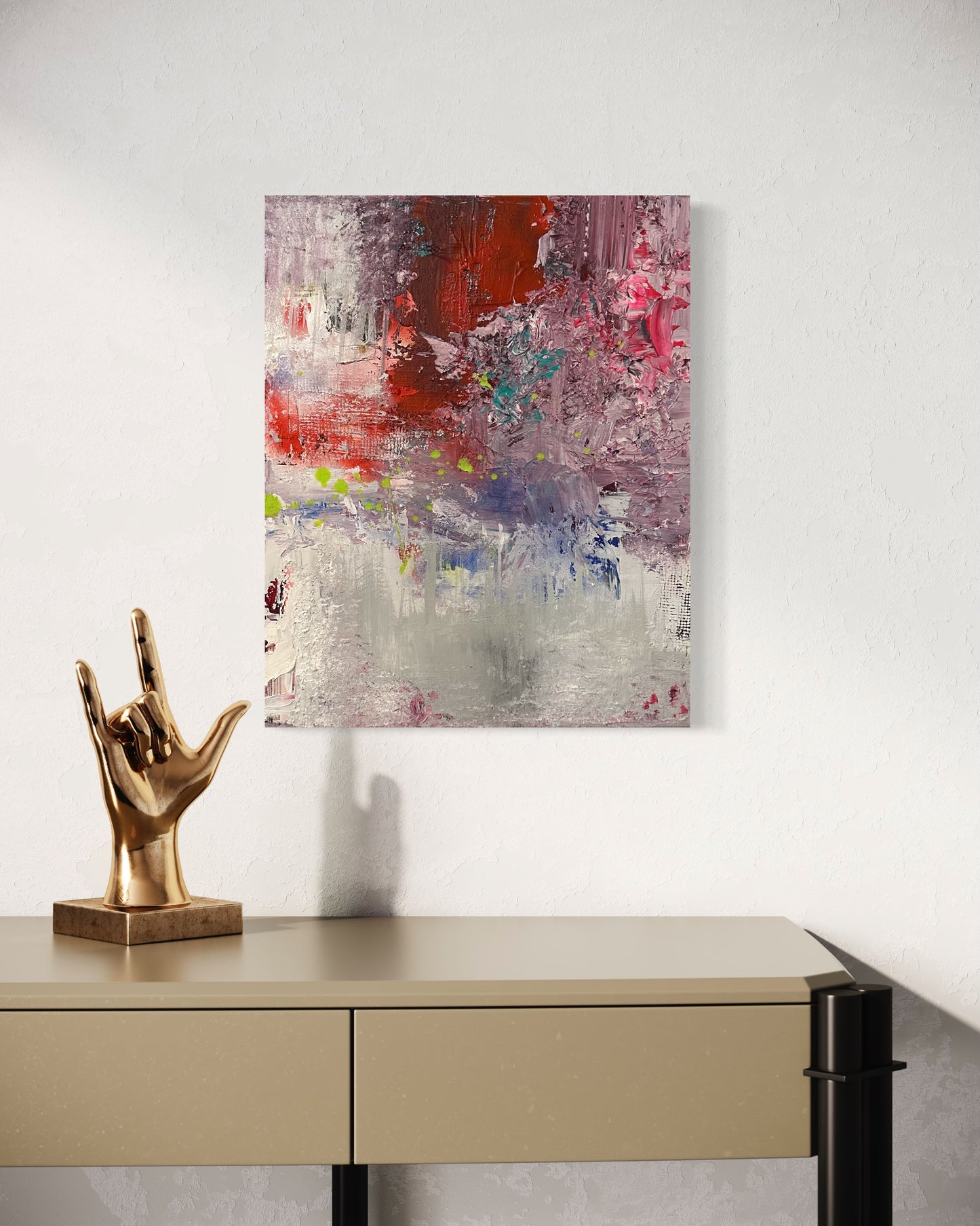 Auctioned - Martian Storm 16”x20”