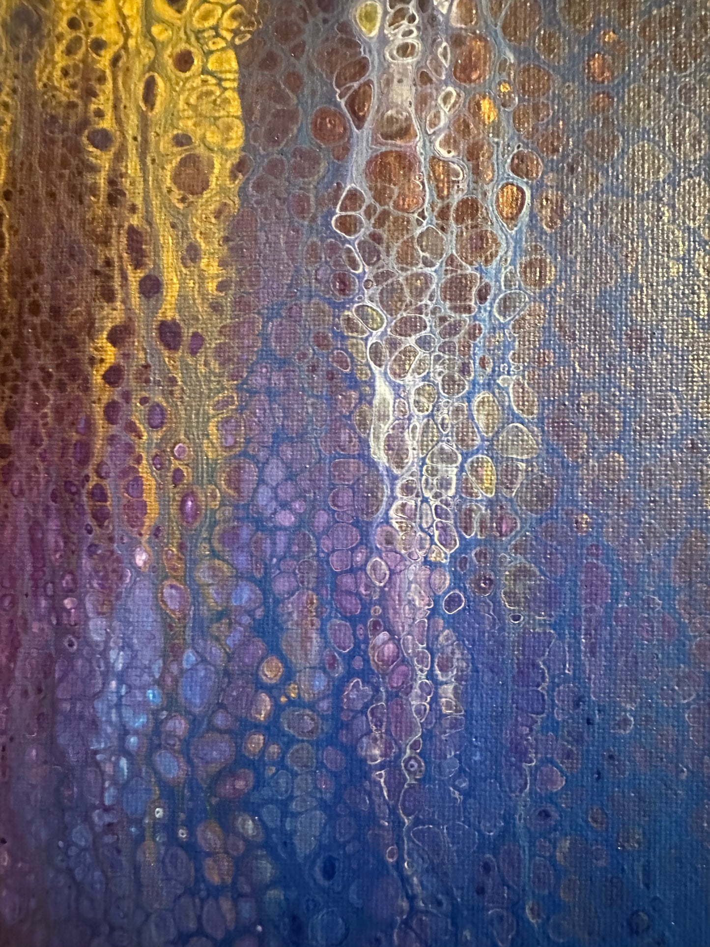 Blue Matrix 16”x20”