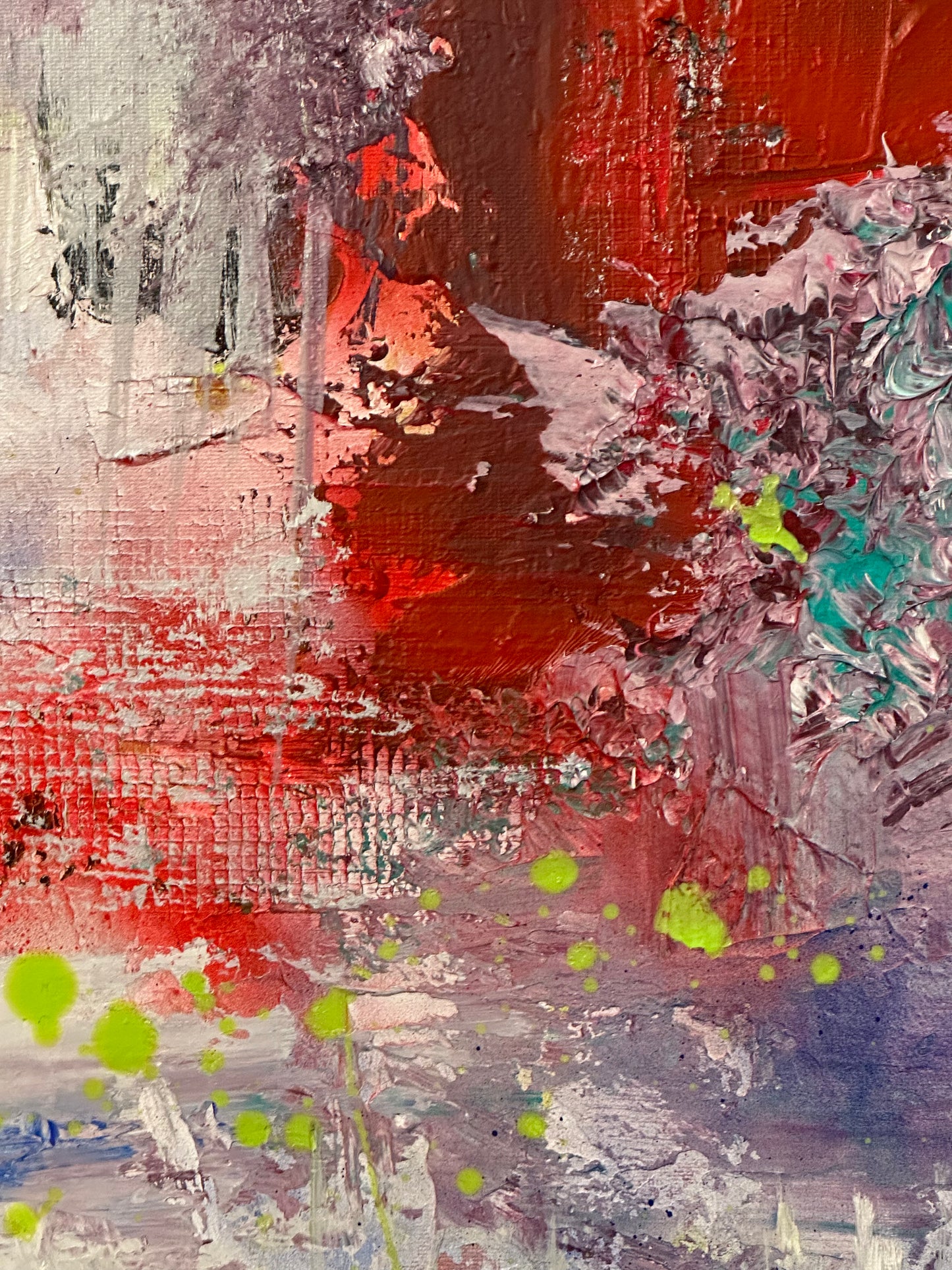 Auctioned - Martian Storm 16”x20”