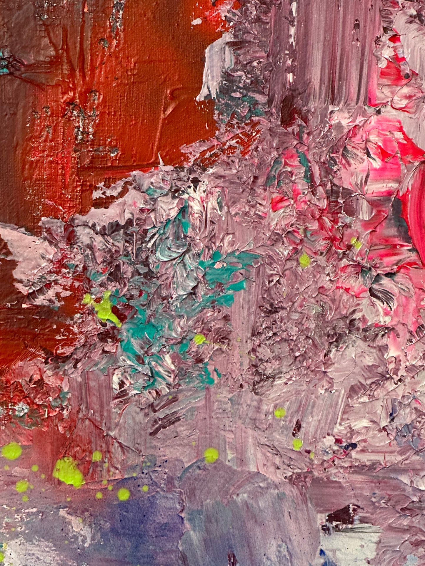 Auctioned - Martian Storm 16”x20”