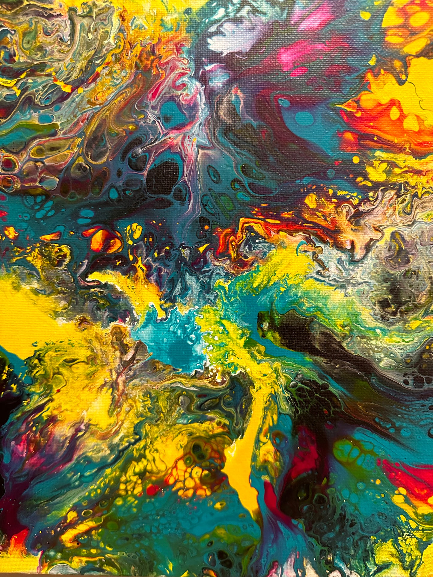 Space Jungle II - 16”x20”