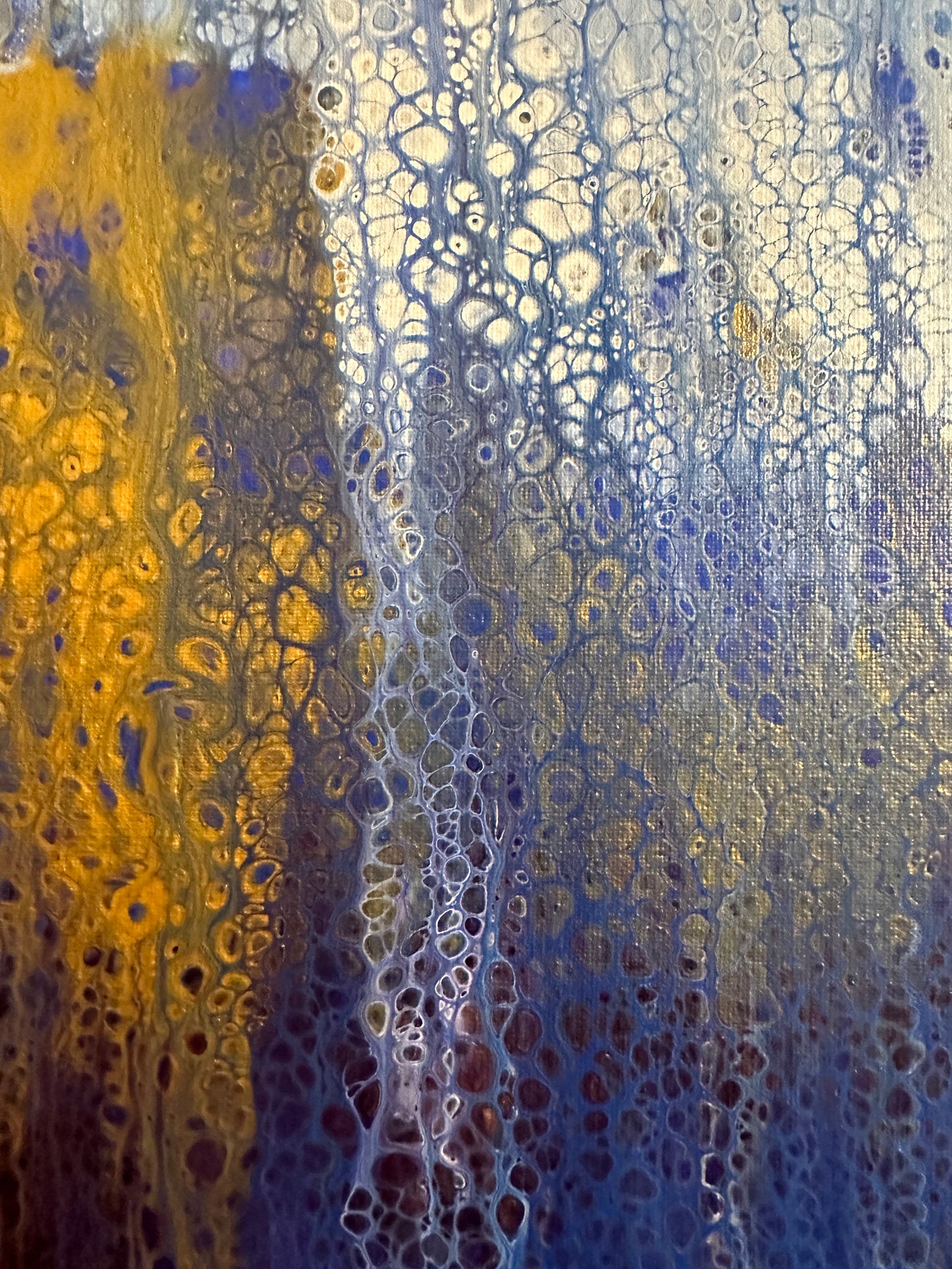 Blue Matrix 16”x20”