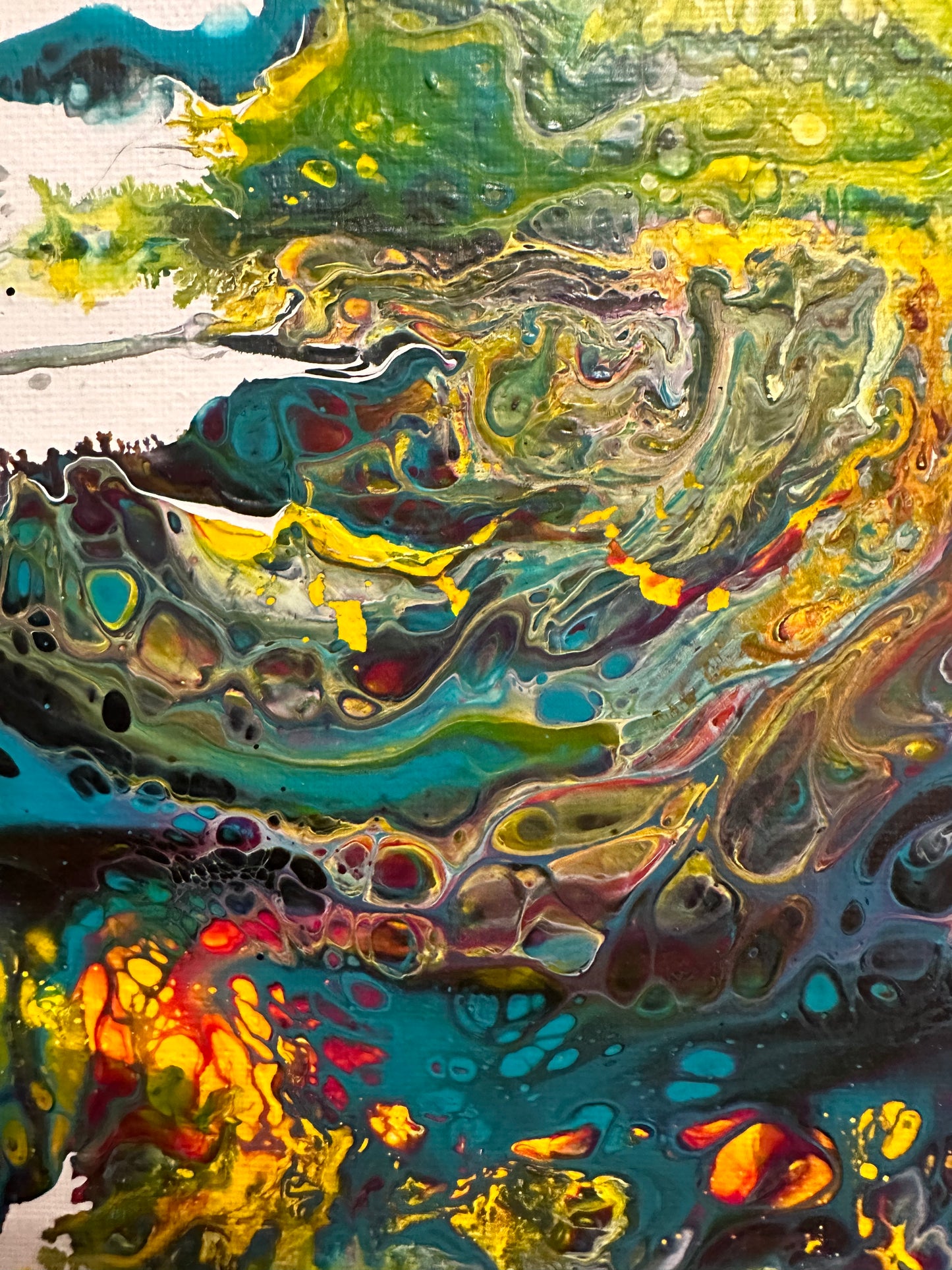 Space Jungle II - 16”x20”